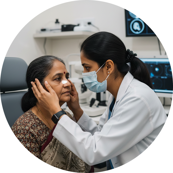 Doctor Examining Patient